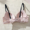 Sujetador sexy de encaje con aro para lenceria femenina