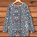 EMERY ROSE Camisa Estampada Con Botones Para Mujer, Perfecta Para El Verano