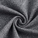 Slayr Pantalones largos informales de moda callejera para mujer con ajuste cenido, bolsillos traseros y aberturas en el dobladillo, color gris