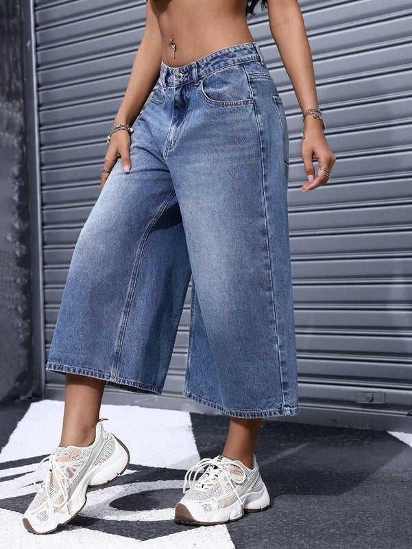 EZwear Atuendo diario elegante para mujeres con pantalones anchos