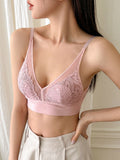 DAZY Romantico sujetador de encaje de malla fina