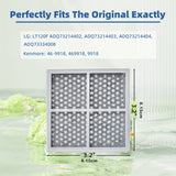 1 Paquete De 4/6 Unidades, Filtros De Aire De Repuesto Para Refrigerador Lt120F, Compatibles Con Lg Kenmore Elite, Reemplazan 46-9918, 469918, 9918, Adq73214402, Adq73214403, Adq73214404, Adq73334008 Lmxs30776S Hf17