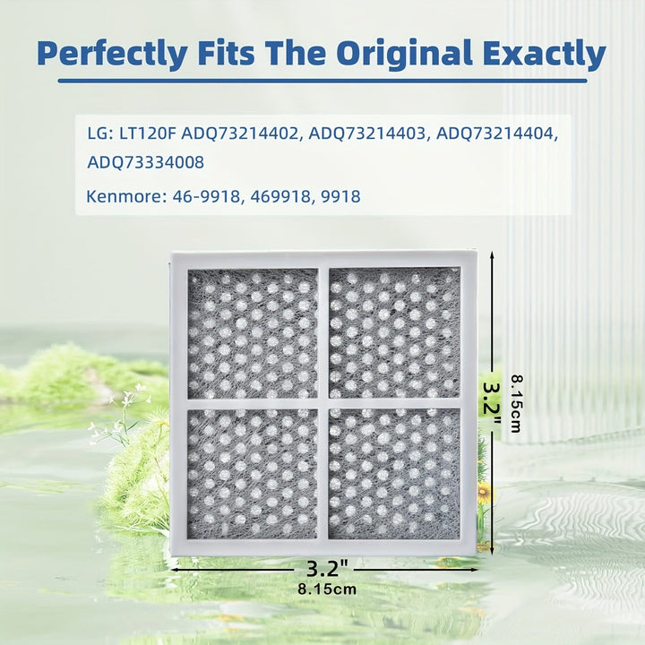 1 Paquete De 4/6 Unidades, Filtros De Aire De Repuesto Para Refrigerador Lt120F, Compatibles Con Lg Kenmore Elite, Reemplazan 46-9918, 469918, 9918, Adq73214402, Adq73214403, Adq73214404, Adq73334008 Lmxs30776S Hf17