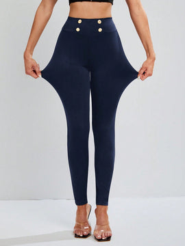 Tall Pantalones estirados de cintura alta y ajustados para trabajar y viajar