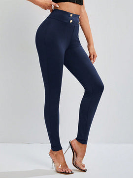 Tall Pantalones estirados de cintura alta y ajustados para trabajar y viajar