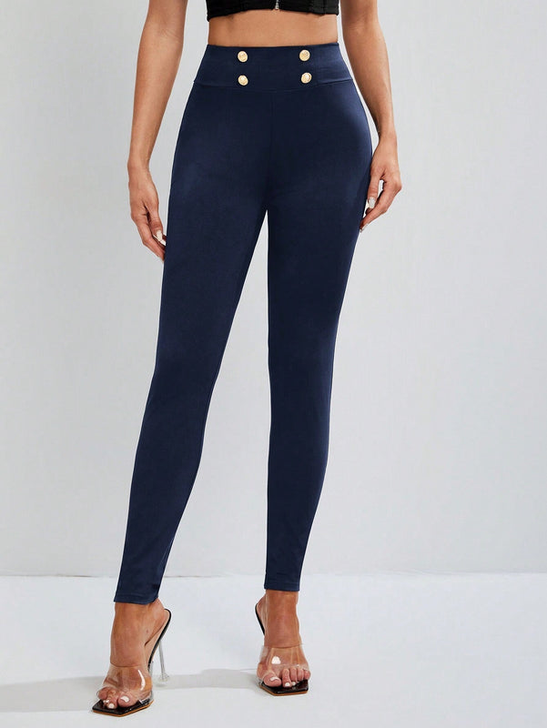 Tall Pantalones estirados de cintura alta y ajustados para trabajar y viajar