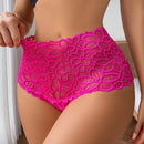 1 pieza de ropa interior femenina de encaje sexy estilo romantico