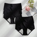 Pantalones triangulares para mujeres (Pantalones fisiologicos seguros) Sin rastro, paquete de 5