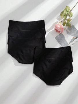 Pantalones triangulares para mujeres (Pantalones fisiologicos seguros) Sin rastro, paquete de 5