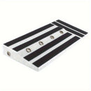 Tablero para pedales de guitarra Rockhouse, plástico resistente, diseño liviano y compacto para múltiples efectos, ideal para músicos de rock, pop y metal, tablero de pedales moderno, plástico duradero