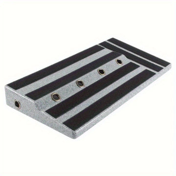 Tablero para pedales de guitarra Rockhouse, plástico resistente, diseño liviano y compacto para múltiples efectos, ideal para músicos de rock, pop y metal, tablero de pedales moderno, plástico duradero