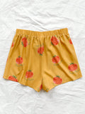 WYWH WYWH Mujeres Vacaciones Pantalones cortos super cortos casuales con estampado de tomate de ajuste holgado