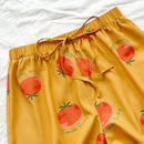 WYWH WYWH Mujeres Vacaciones Pantalones cortos super cortos casuales con estampado de tomate de ajuste holgado