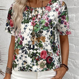 EMERY ROSE Camisa de media boton de verano