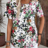 EMERY ROSE Camisa de media boton de verano