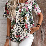 EMERY ROSE Camisa de media boton de verano