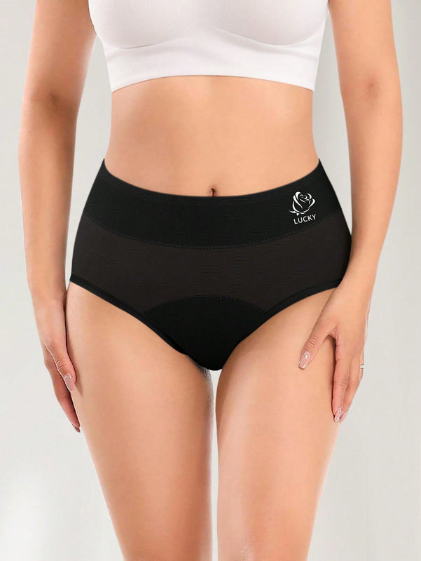 paquete de 4 Calzones fisiologicos con triangulo anti-fugas para mujeres