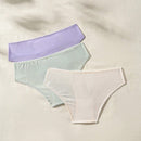 Ropa Interior De Encaje De Triangulo De Bloque De Color Para Mujer
