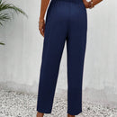 Frenchy Mujeres Pantalones largos regulares simples diarios unicolor