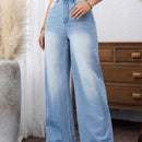 LUNE Pantalones Jeans sencillos de unicolor para el uso diario de las damas