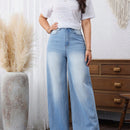 LUNE Pantalones Jeans sencillos de unicolor para el uso diario de las damas