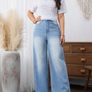 LUNE Pantalones Jeans sencillos de unicolor para el uso diario de las damas