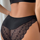 Panties de encaje triangulo comodas, sexys y dulces para mujeres.