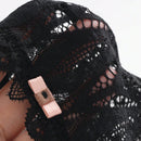 DAZY Mujeres Tanga Sexy con Encaje de Cintura Baja y Ahuecado