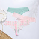 Lenceria de tanga para mujer en unicolor y estampado, comoda