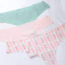 Lenceria de tanga para mujer en unicolor y estampado, comoda