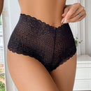 paquete individual de Tanga de encaje transparente para mujeres