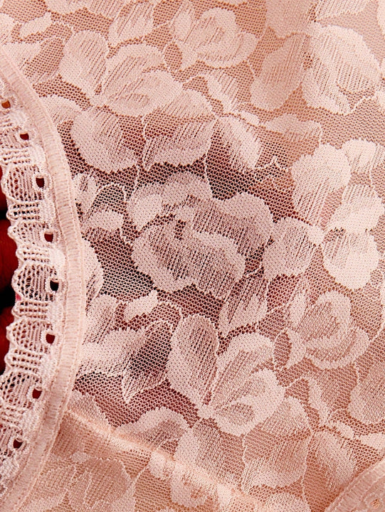 5pcs/paquete braguitas triangulares para mujeres con encaje en color de contraste