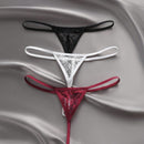 Ropa interior sexy combinada para mujeres de encaje de unicolor para uso diario (3 piezas)