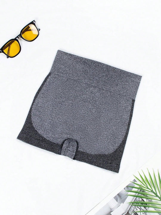 1 pieza shorts de yoga de cintura alta sin costuras amarillos, shorts comodos y transpirables con control de abdomen y levantamiento