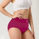 4 piezas de calzones fisiologicos en forma de triangulo para mujeres, ropa interior a prueba de fugas para periodo menstrual, malla transpirable, ajuste comodo
