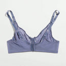 NEW Ropa interior transpirable de malla para mujer, sosten comodo bordado con flores para el verano