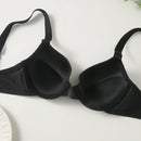 Sujetador push up panel con cinta con letra