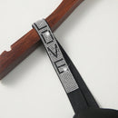 Sujetador push up panel con cinta con letra
