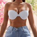 NEW  Bra tipo bandeau con tiras cruzadas para mujeres