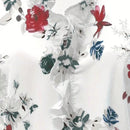 LUNE Blusa Elegante De Verano Para Mujer Con Cuello En V Y Estampado Floral De Encaje