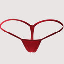Conjunto de 5 tangas sexys para mujer de cintura baja de seda de leche con espalda en forma de T, lenceria comoda y seductora