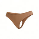 Leisure Mujeres Tangas de Tanga de unicolor para Combina con Tu Ropa Diaria (Pegamento Solido)