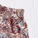 VCAY Pantalones cortos de verano con cordon y estampado completo