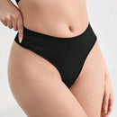 Leisure Mujeres Calzoncillos Tanga de logotipo Jacquard elasticos sin costuras tejidos