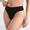 Leisure Mujeres Calzoncillos Tanga de logotipo Jacquard elasticos sin costuras tejidos