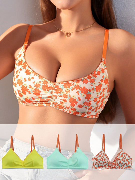 Sujetador para mujeres simple y comodo con diseno plegable