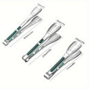 1 pinza para servir de acero inoxidable, agarre antideslizante, pinza para alimentos, ensalada, pan, herramienta para cocinar parrilla de barbacoa, accesorio de cocina
