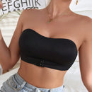 Sujetador push-up de una capa sin aro para mujer con cierre frontal (1 pieza)
