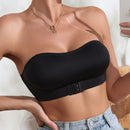 Sujetador push-up de una capa sin aro para mujer con cierre frontal (1 pieza)
