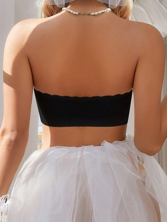 Sujetador invisible sin tirantes, pieza unica